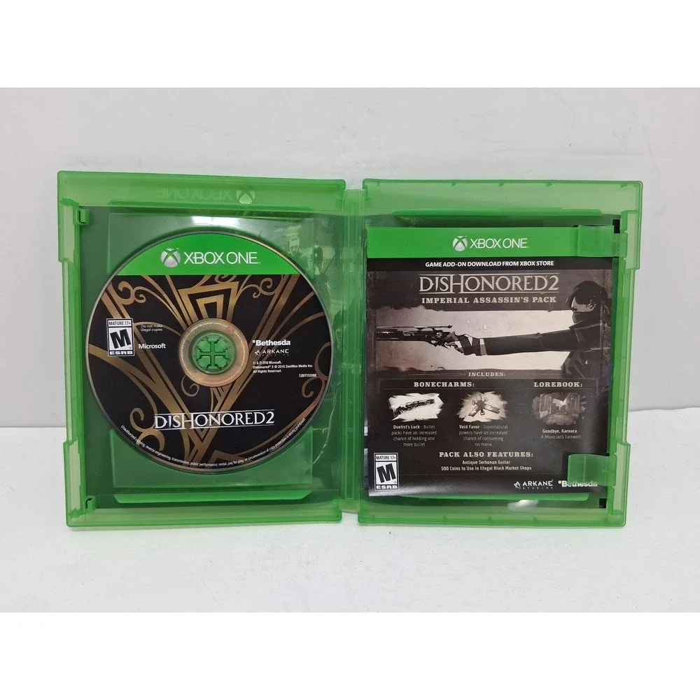Dishonored 2 Limited Edition Xbox One Bethesda Arkane Studios Stealth Action